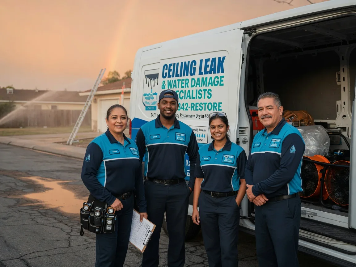 Ceiling Leak Cleanup company in Ohio